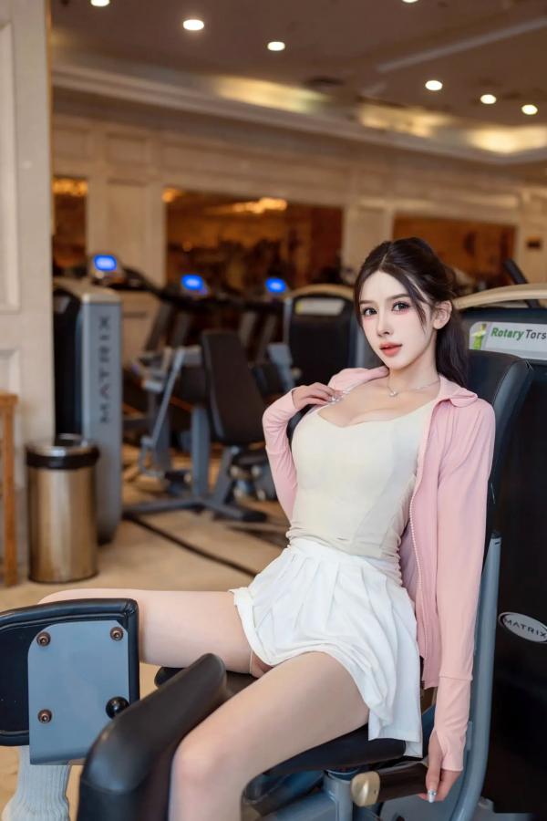 李丽莎   李丽莎健身房极致诱惑，普拉提器械下的动感与私房缠绵大尺度套图 [90P]第19张图片