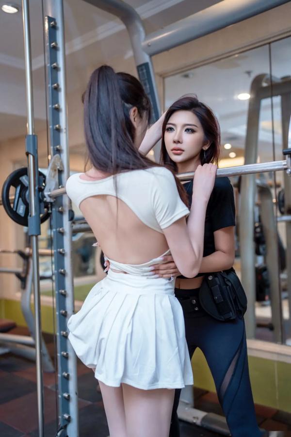 李丽莎   李丽莎健身房极致诱惑，普拉提器械下的动感与私房缠绵大尺度套图 [90P]第25张图片