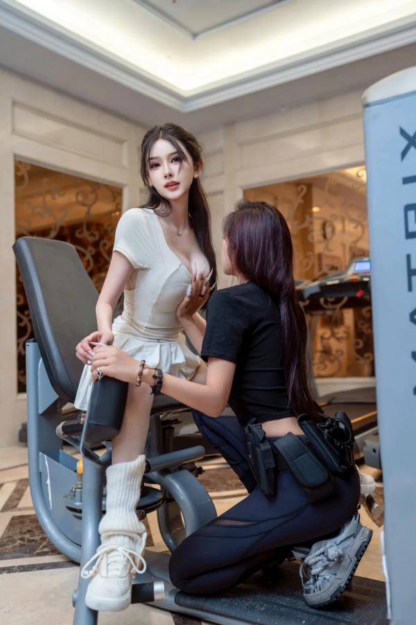 李丽莎   李丽莎健身房极致诱惑，普拉提器械下的动感与私房缠绵大尺度套图 [90P]第38张图片
