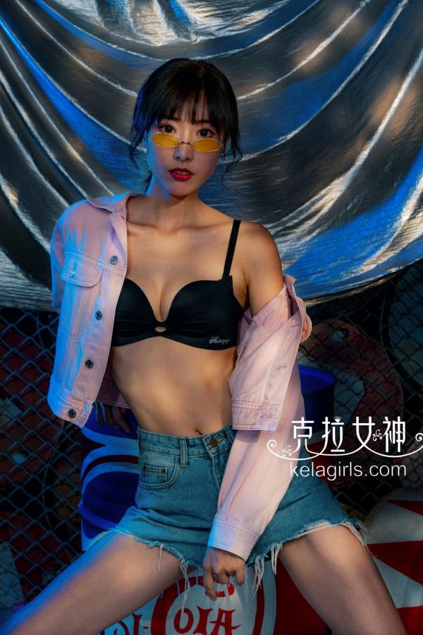 筱穎兒 颖儿  KelaGirls克拉女神-2020.11.13-颖儿-《放纵不羁》酷潮街拍写真：工业风背景下的肆意与性感第7张图片