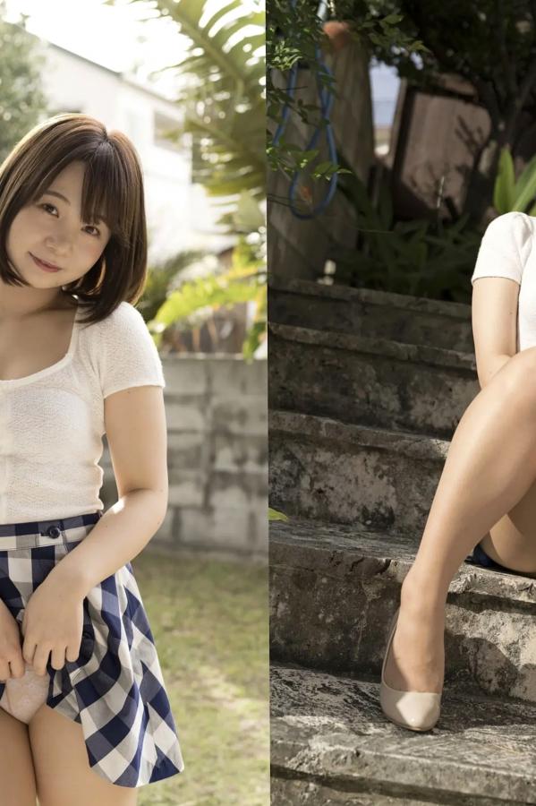 真奈  真奈 - 無邪気なおっぱい 日本清纯童颜巨乳性感比基尼户外写真第24张图片
