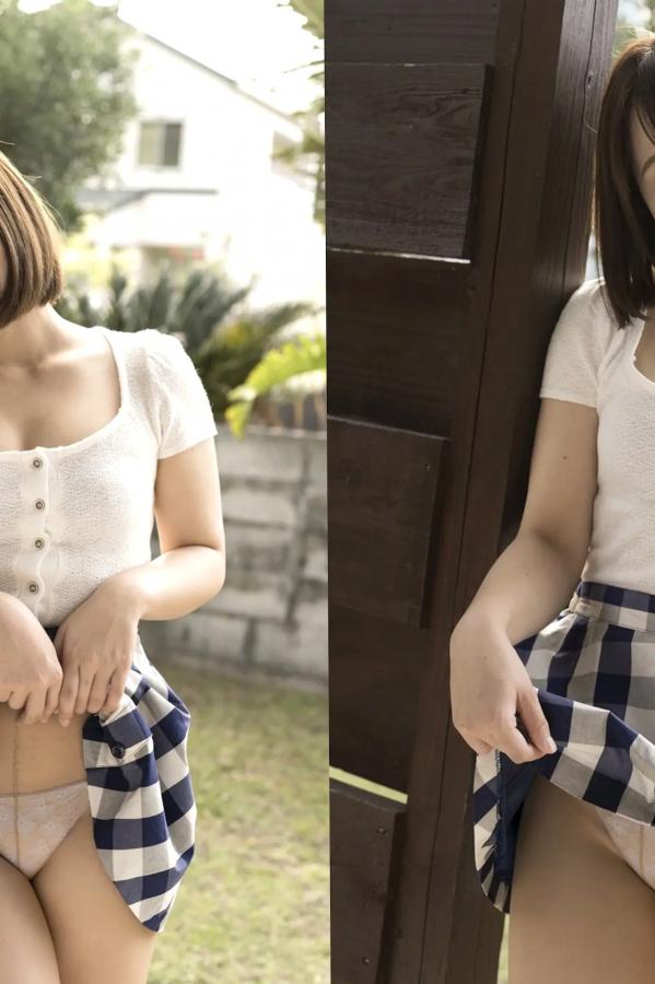 真奈  真奈 - 無邪気なおっぱい 日本清纯童颜巨乳性感比基尼户外写真第25张图片