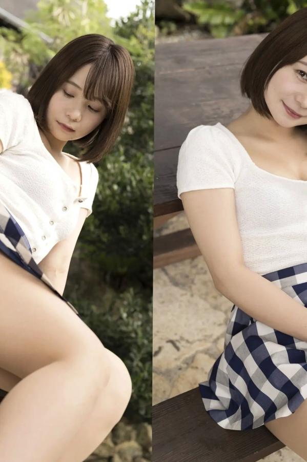 真奈  真奈 - 無邪気なおっぱい 日本清纯童颜巨乳性感比基尼户外写真第27张图片