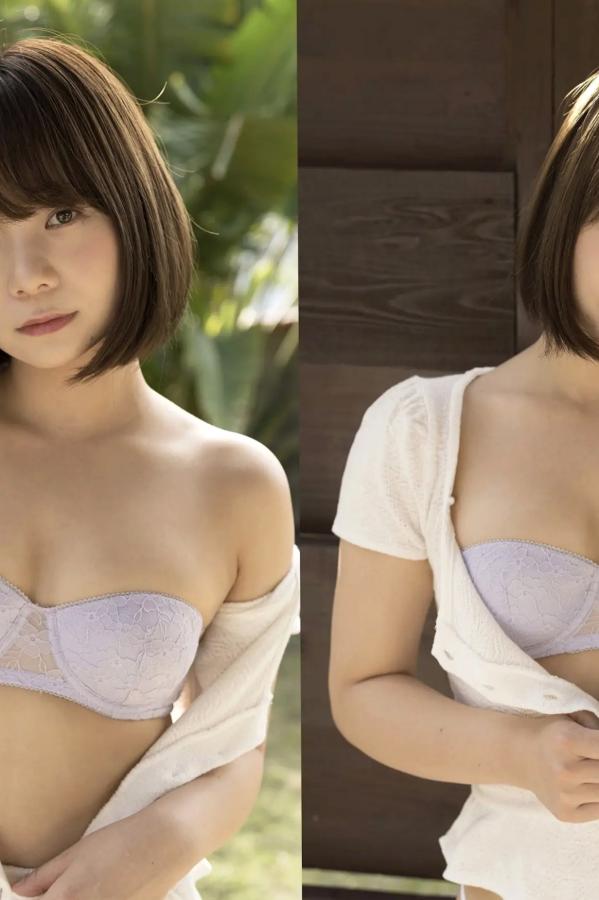 真奈  真奈 - 無邪気なおっぱい 日本清纯童颜巨乳性感比基尼户外写真第31张图片