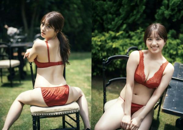 大和田南那   大和田南那 - Unveil 日系清纯性感内衣庭院私房写真第8张图片