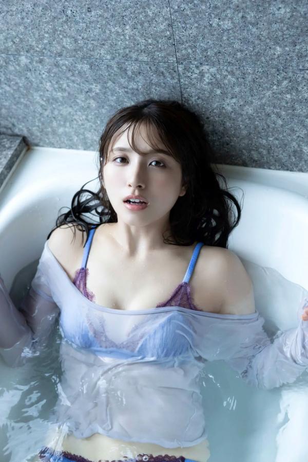 大和田南那   大和田南那 - 秘め事 vol.2 私房写真，性感蕾丝内衣秀，唯美浴缸湿身诱惑，清纯面容勾勒迷人曲线第83张图片
