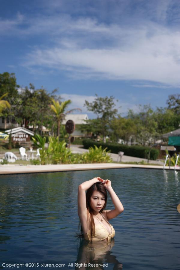 嘉宝贝儿  嘉宝贝儿-泰国旅拍的第二套写真图 [秀人网XIUREN]高清写真图第30张图片