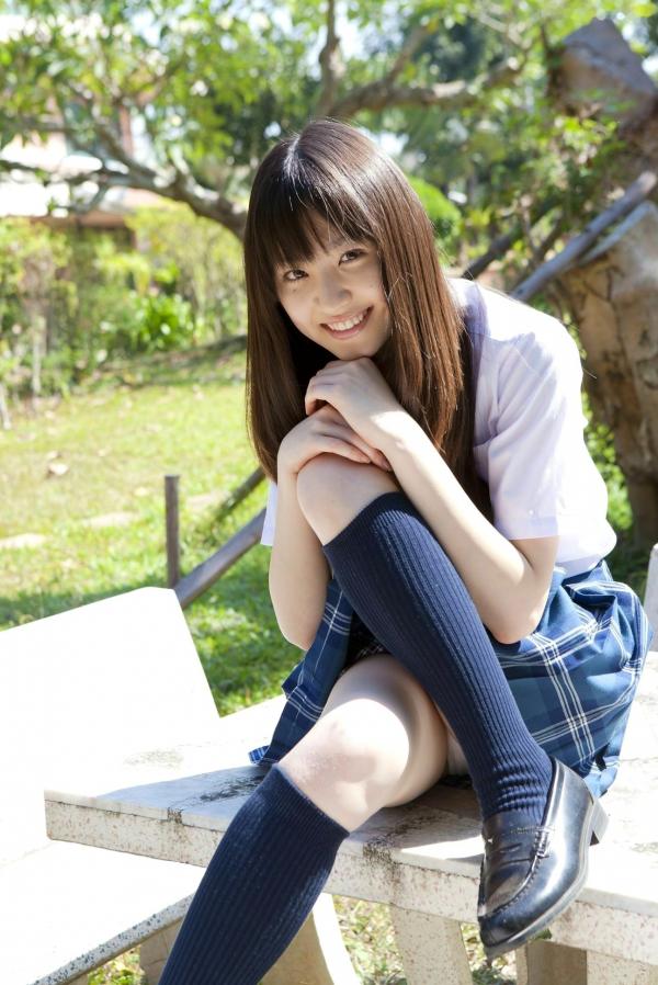 船岡咲 船冈咲  船冈咲写真集：清纯校服与湿身泳池，演绎毕业季的梦幻少女清新诱惑，纯欲气质，甜美治愈，Angel Kiss系列原版珍藏第54张图片