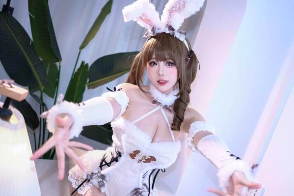 朱小野 朱烨juet  miko酱ww - 毛毛兔 甜美兔女郎私房写真 萝莉角色扮演诱惑 [26P]第11张图片