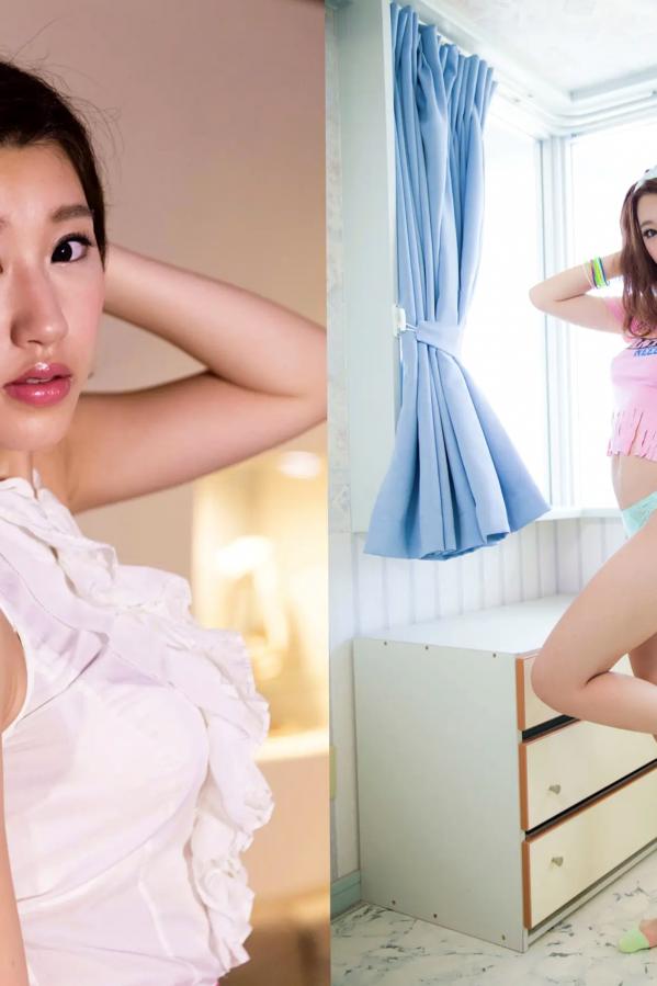 美竹すず 美竹铃  美竹すず《Body & Soul》日系校服沙滩写真 黑丝内衣性感私房照第4张图片