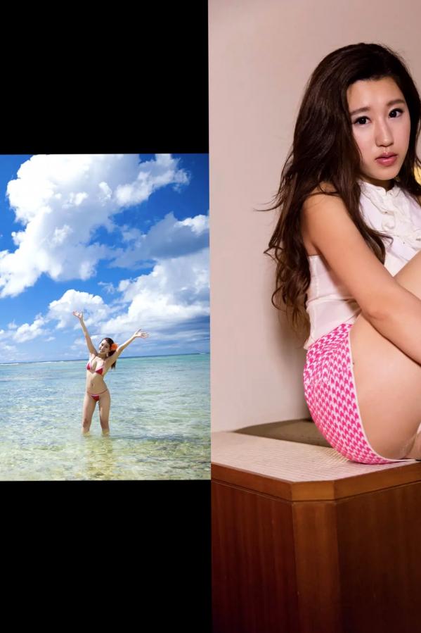 美竹すず 美竹铃  美竹すず《Body & Soul》日系校服沙滩写真 黑丝内衣性感私房照第6张图片