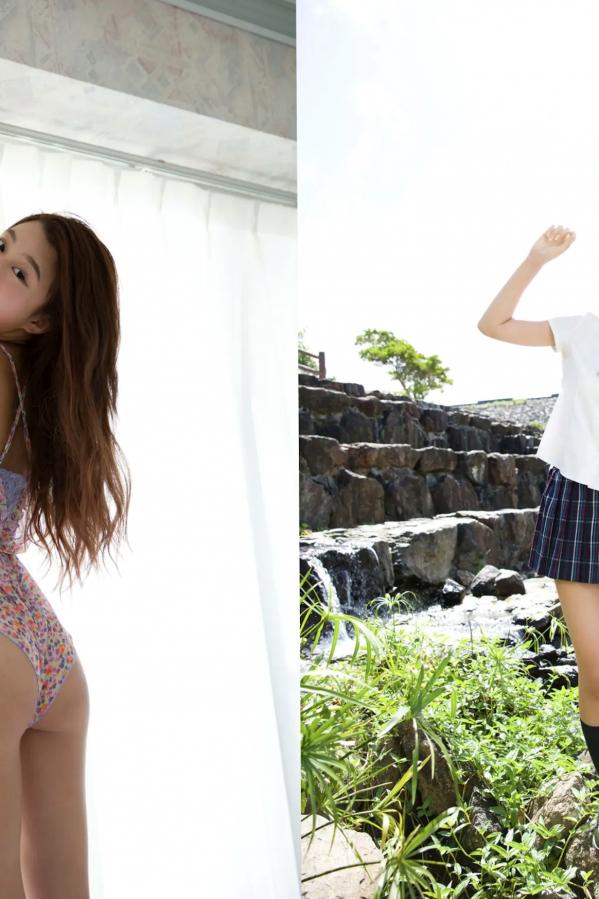 美竹すず 美竹铃  美竹すず《Body & Soul》日系校服沙滩写真 黑丝内衣性感私房照第7张图片