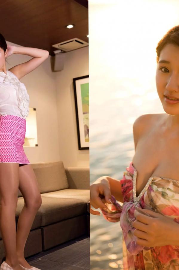 美竹すず 美竹铃  美竹すず《Body & Soul》日系校服沙滩写真 黑丝内衣性感私房照第32张图片