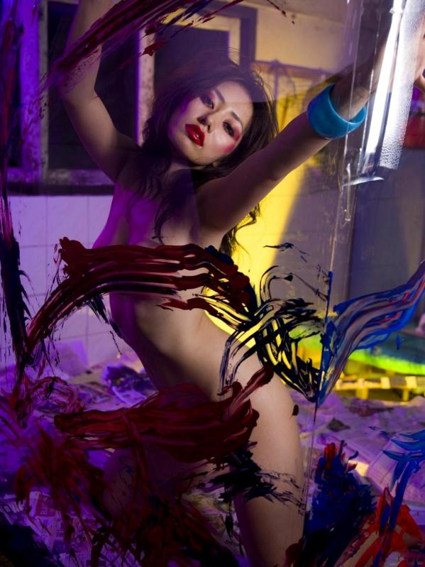 藤田咲 谷桃子  谷桃子《Peach shock2》Sabra精选写真，比基尼与和服风情，冷艳御姐极致曲线诱惑第92张图片