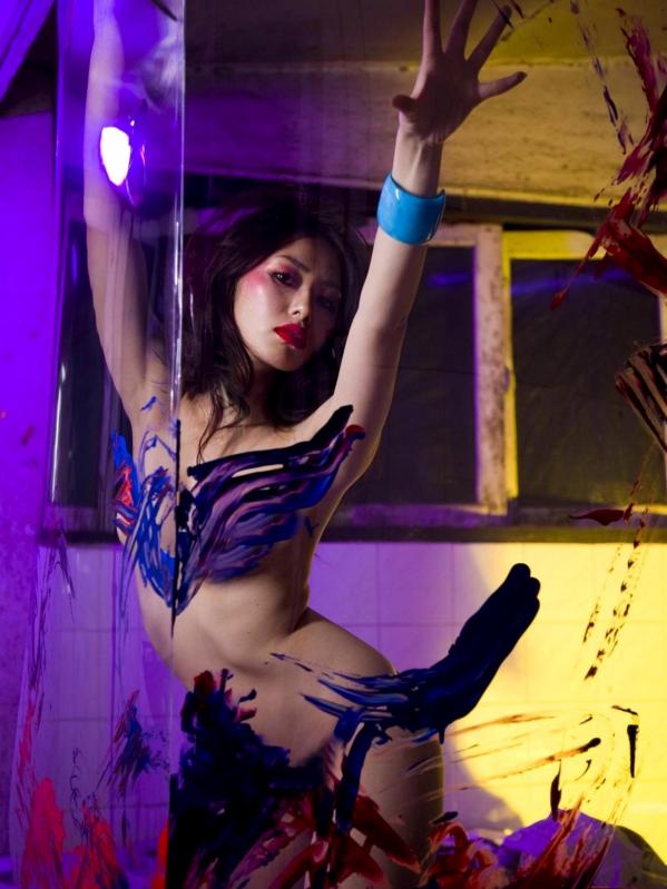 藤田咲 谷桃子  谷桃子《Peach shock2》Sabra精选写真，比基尼与和服风情，冷艳御姐极致曲线诱惑第94张图片