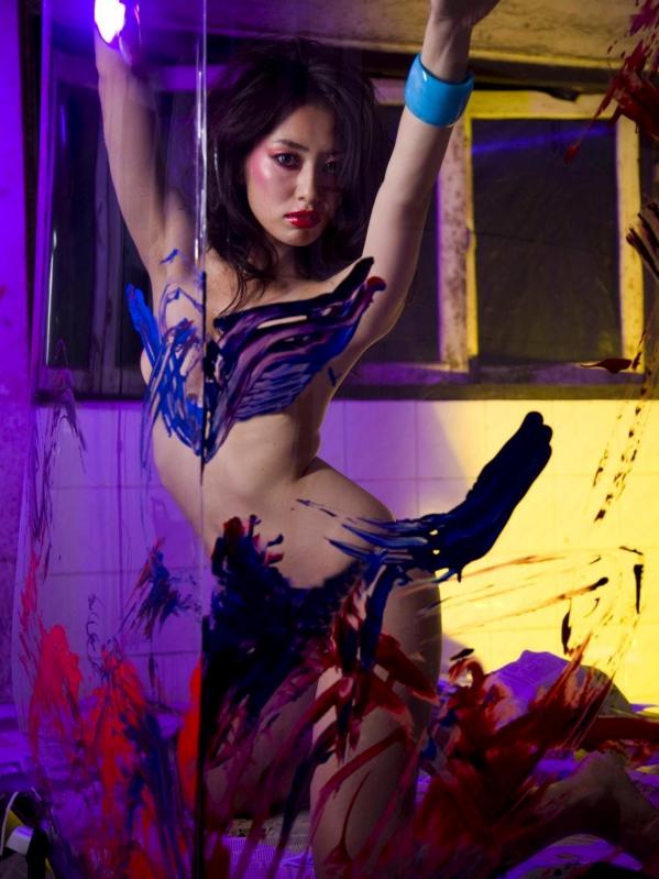藤田咲 谷桃子  谷桃子《Peach shock2》Sabra精选写真，比基尼与和服风情，冷艳御姐极致曲线诱惑第95张图片