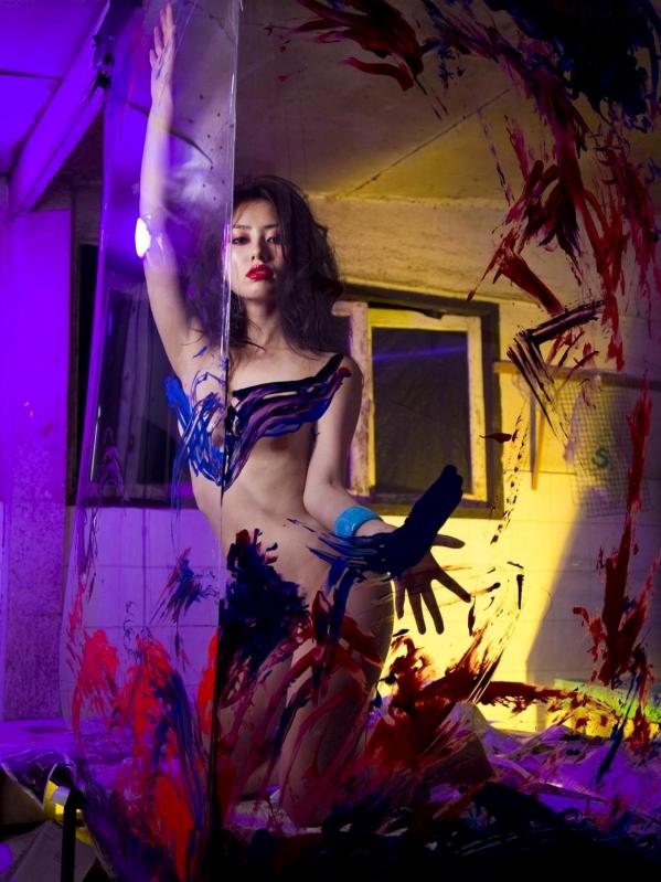藤田咲 谷桃子  谷桃子《Peach shock2》Sabra精选写真，比基尼与和服风情，冷艳御姐极致曲线诱惑第96张图片