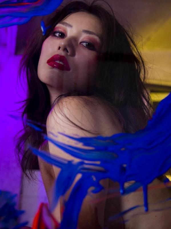 藤田咲 谷桃子  谷桃子《Peach shock2》Sabra精选写真，比基尼与和服风情，冷艳御姐极致曲线诱惑第98张图片