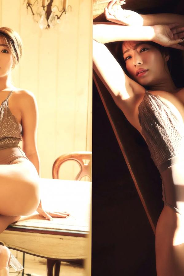 橋本梨菜 桥本梨菜 橋本梨菜 - 小麦色の肌に隠れた魅力 日系家居性感内衣私房写真第22张图片