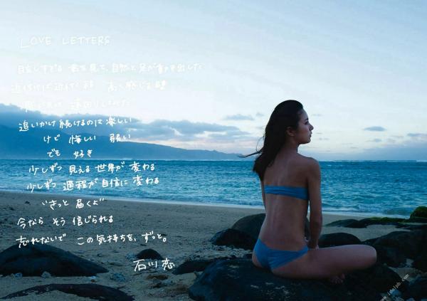 石川恋   PB写真集_石川恋《LOVE LETTERS》海岛度假风情拍摄，阳光活力比基尼私房精选第3张图片