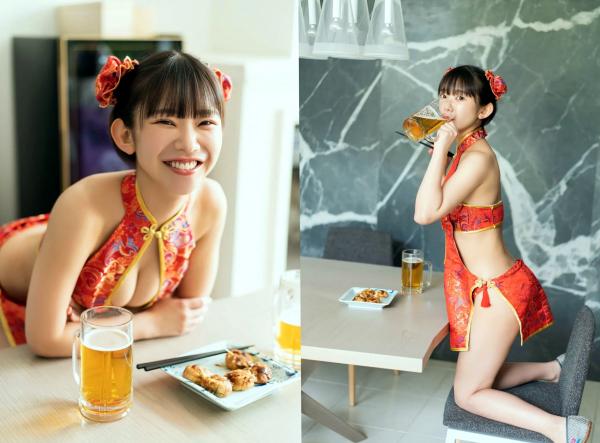 長澤茉里奈 长泽茉里奈  長澤茉里奈 - 国士無双級の女：居家私房与中式风情写真，童颜巨乳反差美感，性感诱惑视觉盛宴第14张图片