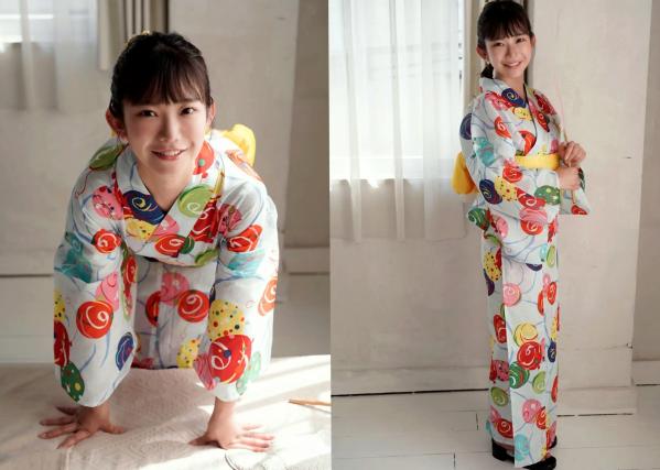 長澤茉里奈 长泽茉里奈  Exciting Girls 长泽茉里奈数字写真集 Vol.2：火辣黑色内衣与清纯日式和服私房照第7张图片