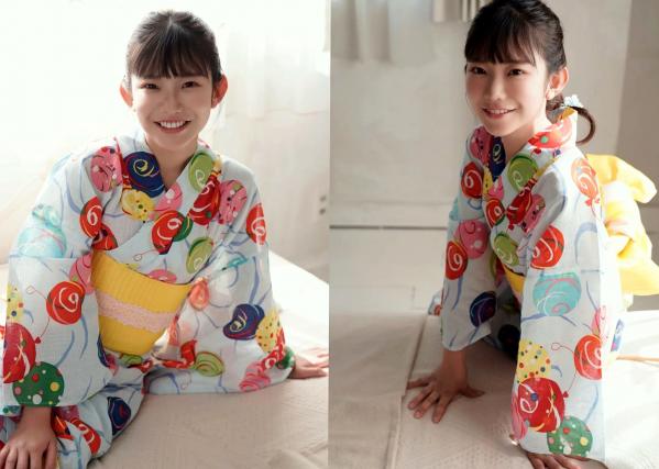 長澤茉里奈 长泽茉里奈  Exciting Girls 长泽茉里奈数字写真集 Vol.2：火辣黑色内衣与清纯日式和服私房照第8张图片
