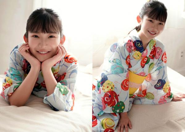 長澤茉里奈 长泽茉里奈  Exciting Girls 长泽茉里奈数字写真集 Vol.2：火辣黑色内衣与清纯日式和服私房照第9张图片