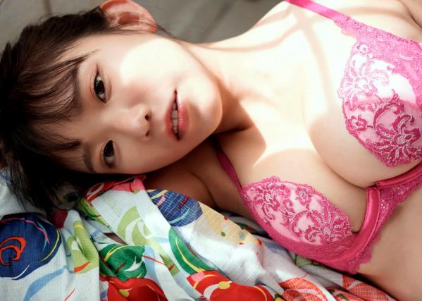 長澤茉里奈 长泽茉里奈  Exciting Girls 长泽茉里奈数字写真集 Vol.2：火辣黑色内衣与清纯日式和服私房照第14张图片