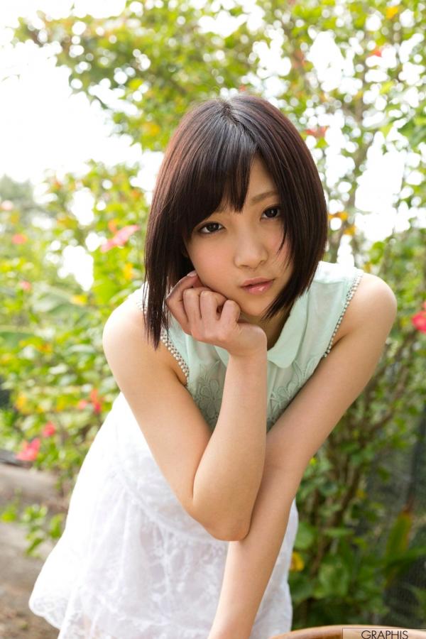 広瀬うみ   Graphis 广濑海 Umi Hirose 初回清新自然风写真，户外实景唯美诱惑演绎第8张图片