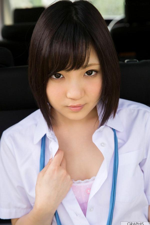 広瀬うみ   Graphis 广濑海 Umi Hirose 初回清新自然风写真，户外实景唯美诱惑演绎第22张图片