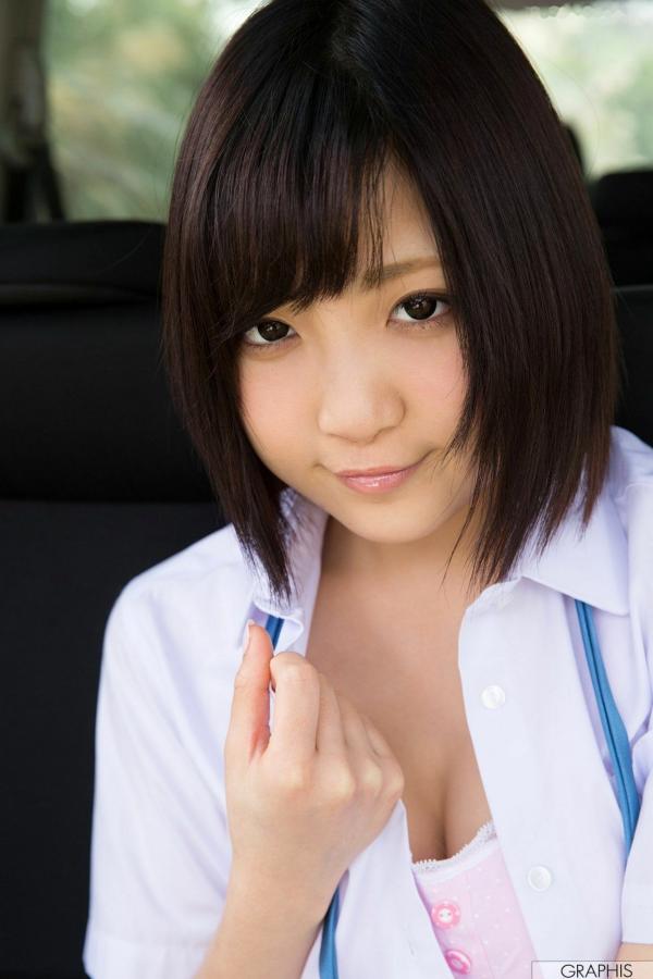 広瀬うみ   Graphis 广濑海 Umi Hirose 初回清新自然风写真，户外实景唯美诱惑演绎第24张图片