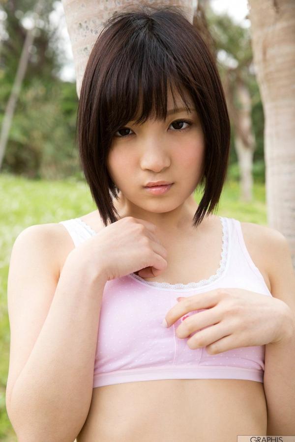 広瀬うみ   Graphis 广濑海 Umi Hirose 初回清新自然风写真，户外实景唯美诱惑演绎第32张图片
