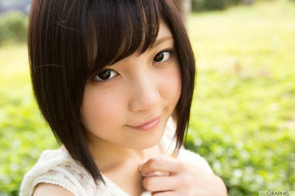 広瀬うみ   Graphis 广濑海 Umi Hirose 初回清新自然风写真，户外实景唯美诱惑演绎第35张图片