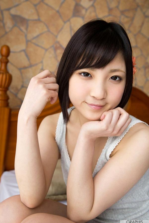 広瀬うみ   Graphis 广濑海 Umi Hirose 初回清新自然风写真，户外实景唯美诱惑演绎第45张图片