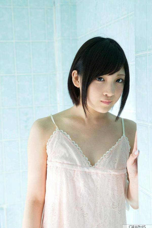 広瀬うみ   Graphis 广濑海 Umi Hirose 初回清新自然风写真，户外实景唯美诱惑演绎第48张图片