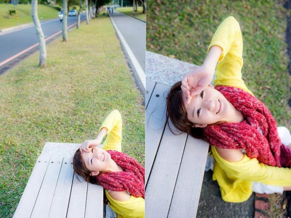李思嫺 李思娴  台湾网红女神李思娴户外清新生活写真，元气满满邻家少女甜美笑容大合集第9张图片