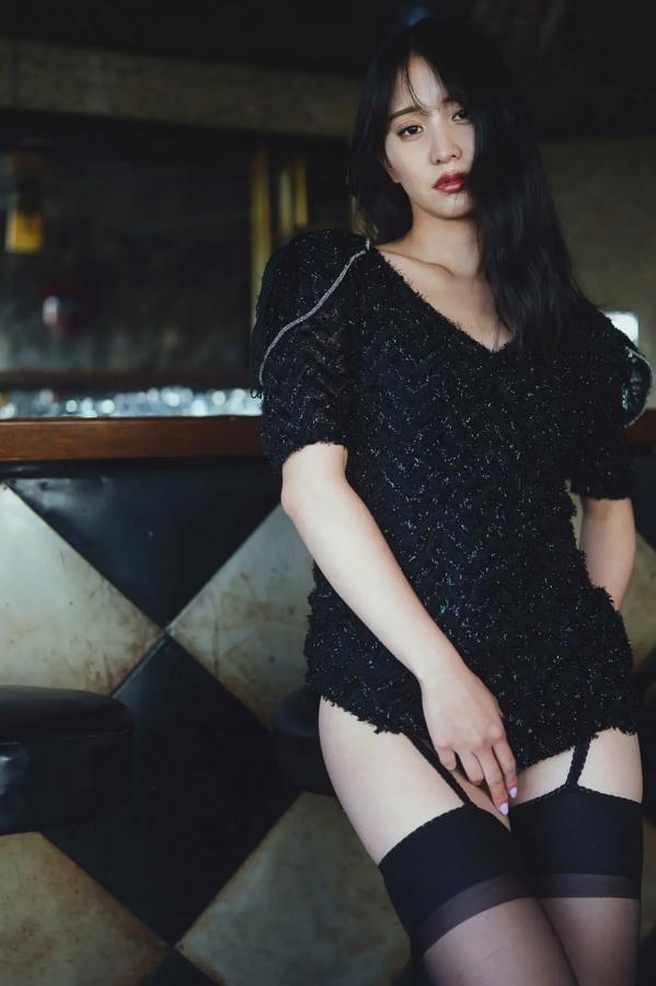 永尾まりや 永尾玛利亚 永尾まりや - 黄昏港湾性感写真 蕾丝内衣与黑丝诱惑私房大片 [73P]第9张图片