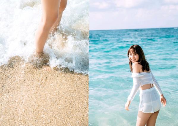 木内晶子   NANAMI - blow 夏日海边清纯比基尼写真，阳光户外与极致美腿诱惑第9张图片