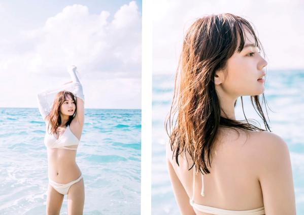 木内晶子   NANAMI - blow 夏日海边清纯比基尼写真，阳光户外与极致美腿诱惑第12张图片