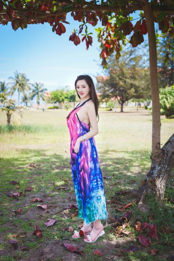Carol周妍希X 周妍希  周妍希海滩性感比基尼写真，极致诱惑大尺度旅拍，XR-Uncensored秀人网私房精品第14张图片