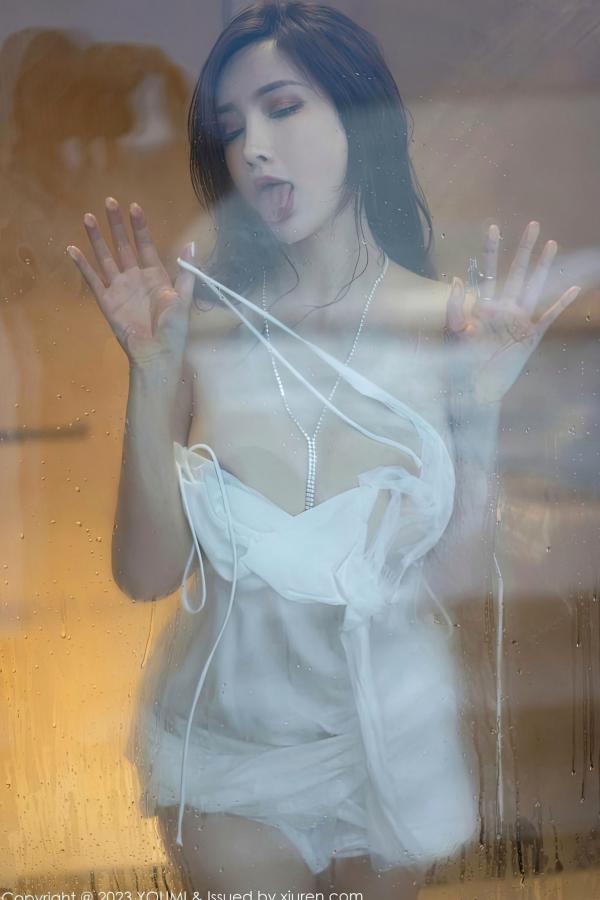 Carol周妍希X 周妍希  YouMi尤蜜荟897期：周妍希浴室湿身大尺度写真，极致诱惑无圣光，展现傲人曲线与白嫩肌肤视觉盛宴第17张图片