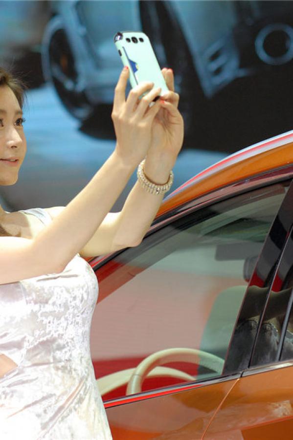 최나영 崔娜英 2015韩国国际车展ShowGirl崔娜英第12张图片