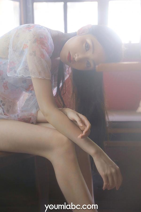 沈梦瑶   YouMi尤蜜-2021.05.11-沈梦瑶-《春睡醒》-唯美私房写真，居家诱惑气质尽显，白嫩美肌极致大尺度系列第6张图片