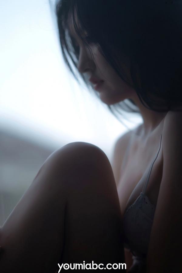 沈梦瑶   YouMi尤蜜-沈梦瑶《飘窗幻梦》私房照，窗边薄纱下的曼妙身姿，高清性感诱惑写真第54张图片