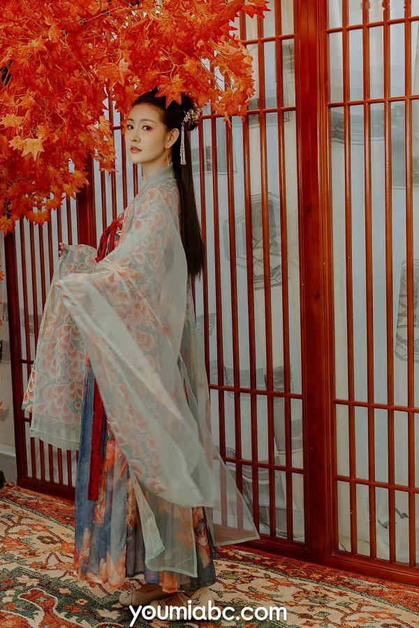 沈梦瑶   YouMi尤蜜-2021.01.15-沈梦瑶-《绝世花魁》 - 无圣光大尺度第7张图片