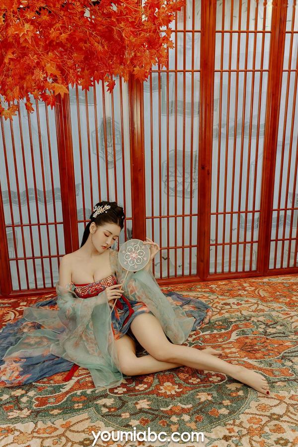 沈梦瑶   YouMi尤蜜-2021.01.15-沈梦瑶-《绝世花魁》 - 无圣光大尺度第9张图片