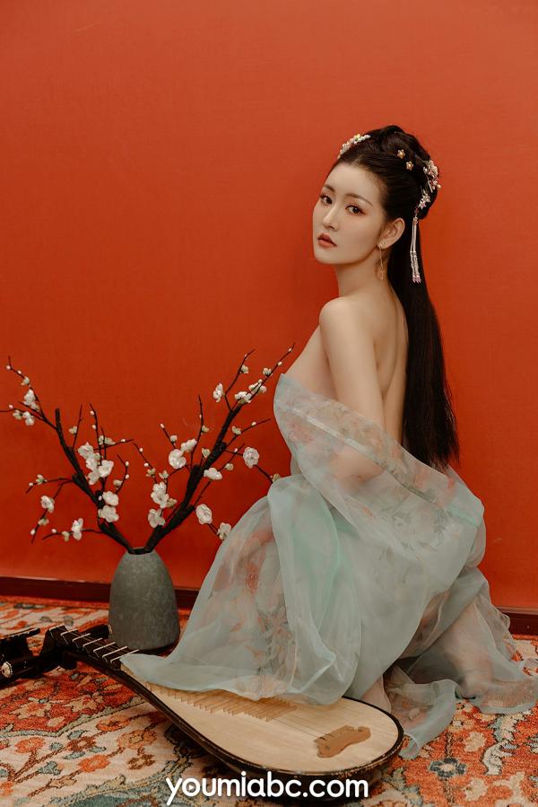 沈梦瑶   YouMi尤蜜-2021.01.15-沈梦瑶-《绝世花魁》 - 无圣光大尺度第30张图片