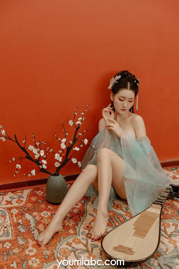 沈梦瑶   YouMi尤蜜-2021.01.15-沈梦瑶-《绝世花魁》 - 无圣光大尺度第33张图片
