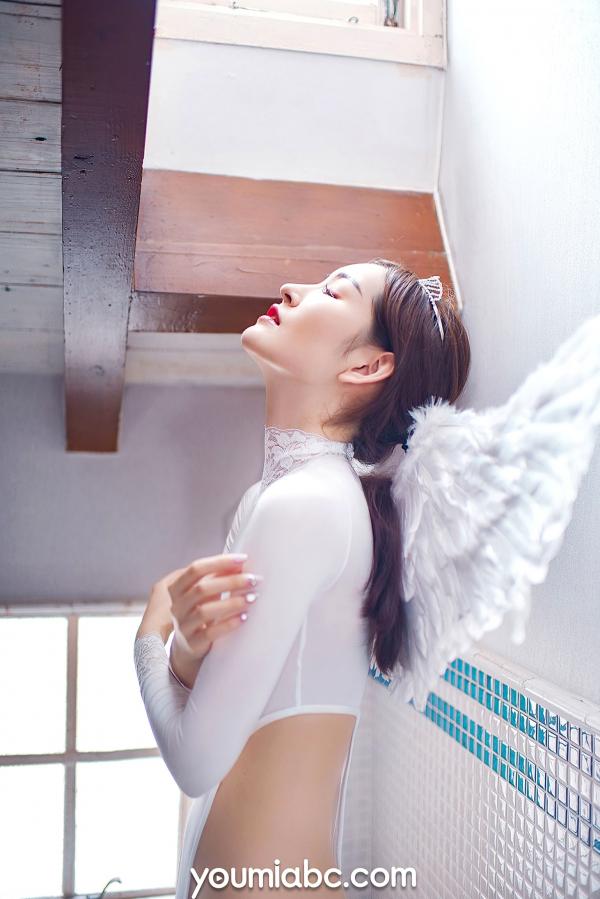 沈梦瑶   YouMi尤蜜-2020.12.28-沈梦瑶-《梦天使》私房写真-清纯天使cosplay性感大尺度无圣光美图第23张图片